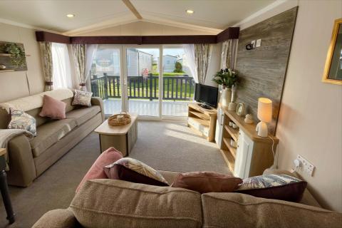 Paddocks 2 lounge with view outside