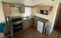 kitchen in the 2016 Swift Loire 28x12
