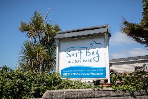 Surf Bay Holiday Park Entrance