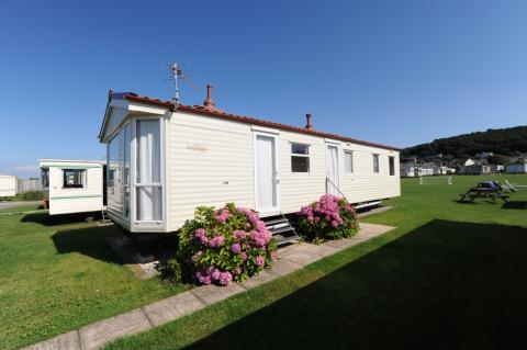static caravan review for Surf bay Holiday park