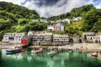 Clovelly harbour