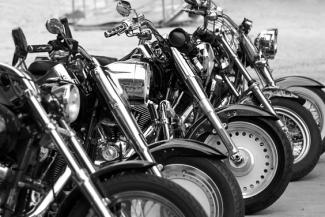 Classic motor bikes