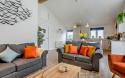 lounge area in the Breakwater holiday apartment